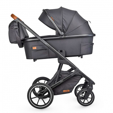 Carucior modular 2in1 COCCOLLE Nessia Diamond black + Balansoar bebelusi COCCOLLE Velio Butternut [11]