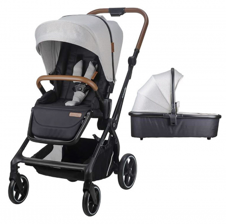 CARUCIOARE  2 IN 1 - Carucior modular 2in1 COCCOLLE Saliara Greystone