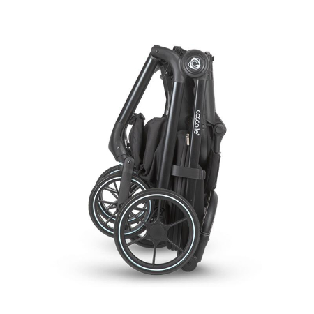 Carucior modular 2in1 Coccolle Serry Jet black+ Scoica auto iSize Coccolle Knox Black [8]