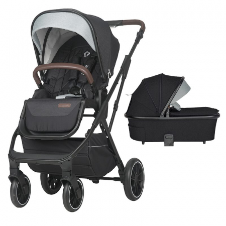 CARUCIOARE  2 IN 1 - Carucior modular 2in1 COCCOLLE Silene Diamond black