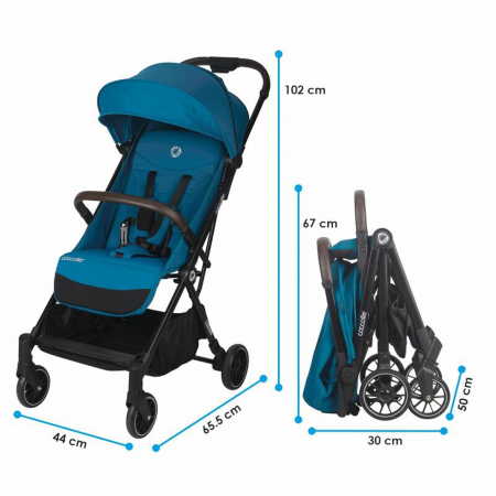 Carucior sport autofold COCCOLLE Melia Deep turquoise [7]