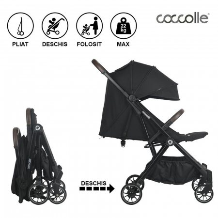 Carucior sport autofold COCCOLLE Melia Diamond black [9]