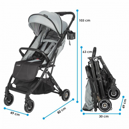 Carucior sport COCCOLLE Alla Greystone [7]