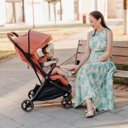 Carucior sport cu pliere automata COCCOLLE Lemira Coral [7]