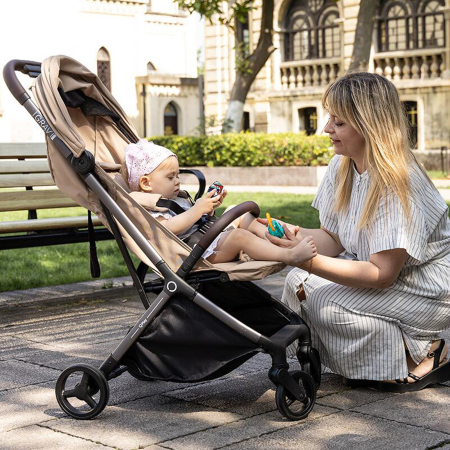 Carucior sport QPLAY Grav, cu pliere cu o singura mana [10]