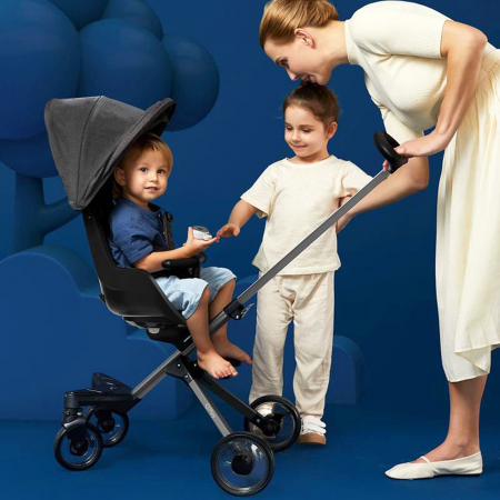 Carucior sport ultracompact QPLAY Easy gri [4]