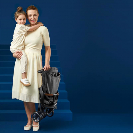 Carucior sport ultracompact QPLAY Easy negru [5]