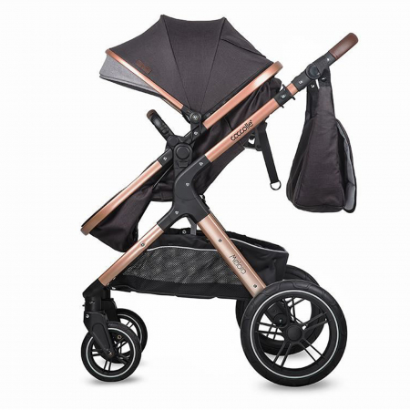 Carucior transformabil 3in1 COCCOLLE Melora Diamond black [6]
