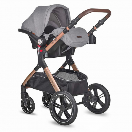Carucior transformabil 3in1 COCCOLLE Melora Moonlit grey [13]