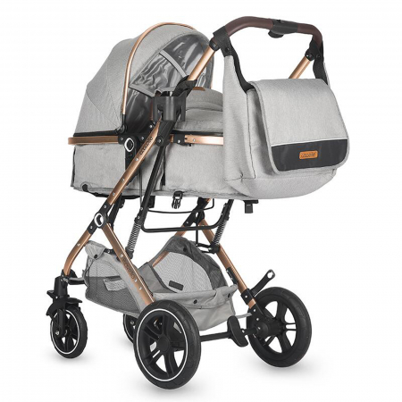 Carucior ultracompact 3in1 COCCOLLE Ravello moonlit grey [7]