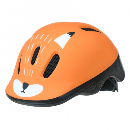 CASTI CICLISM - Casca ciclism copii POLISPORT Baby Fox, portocaliu, marime XS (44-48 cm)