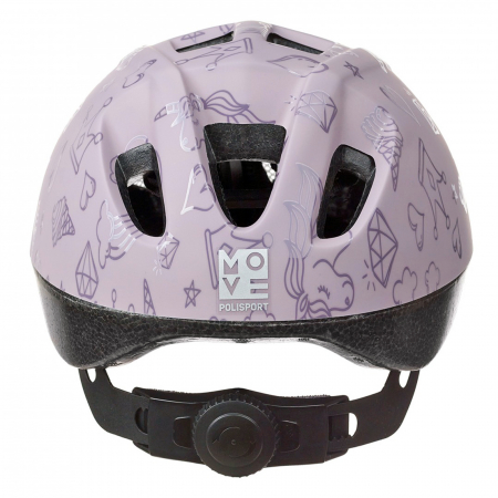 Casca ciclism copii POLISPORT Fantasy, alb, marime S (46-52 cm) [3]