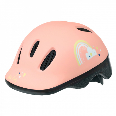 CASTI CICLISM - Casca ciclism copii POLISPORT Happy Rainbow, roz, marime XS (44-48 cm)