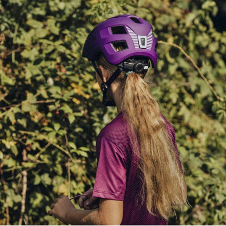 Casca ciclism FORCE Zebu, lumina spate [6]