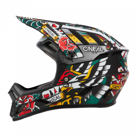 Casca Ciclism O'Neal Backflip Inked V.24 - 55-56 Cm, S, Policolor [3]