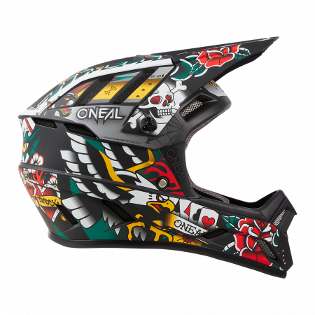 Casca Ciclism O'Neal Backflip Inked V.24 - 55-56 Cm, S, Policolor [2]