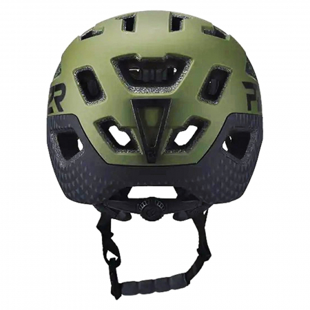 Casca ciclism P2R Fortex, kaki/gri, marime M (54-58 cm) [3]