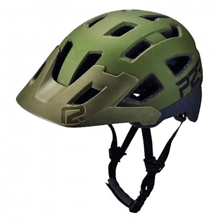 CASTI CICLISM - Casca ciclism P2R Fortex, kaki/gri, marime M (54-58 cm)