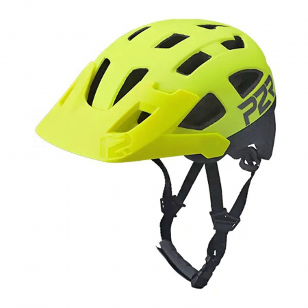 CASTI CICLISM - Casca ciclism P2R Fortex, verde fluo, marime L (58-62 cm)