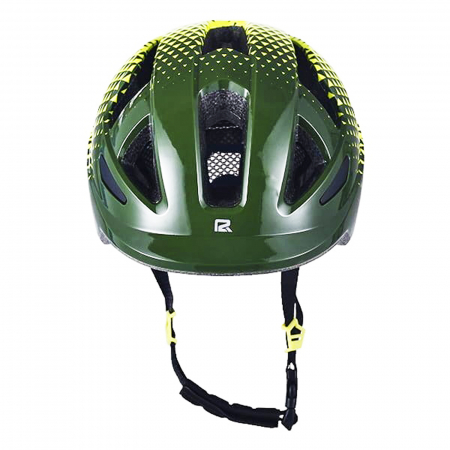 Casca ciclism copii P2R Mascot, verde/galben, marime S (52-56 cm) [2]