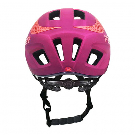 Casca ciclism P2R Zenero, rosu/violet, marime M (54-58 cm) [3]