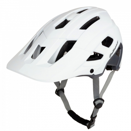 CASTI CICLISM - Casca ciclism POLISPORT Mountain Pro, alb/gri, marime L (58-62 cm)