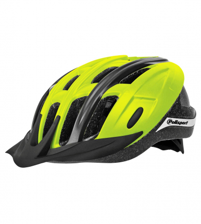 CASTI CICLISM - Casca ciclism POLISPORT Ride In, verde/negru, marime L (58-62 cm)