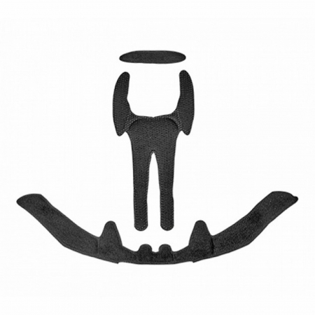 Casca ciclism Road POLISPORT Aero, alb/negru/galben, marime M (54-58 cm) [3]