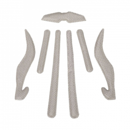 Casca ciclism urbana POPLISPORT Commuter, alb/gri, marime L (58-62 cm) [2]