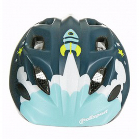 Casca ciclism copii POLISPORT Spaceship, albastru, XS (44-48 cm) [2]