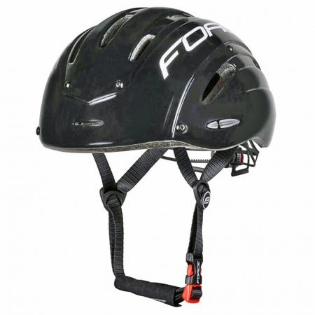 Casca ciclism contratimp FORCE Globe Air, negru/alb, marime L (58-62 cm) [0]