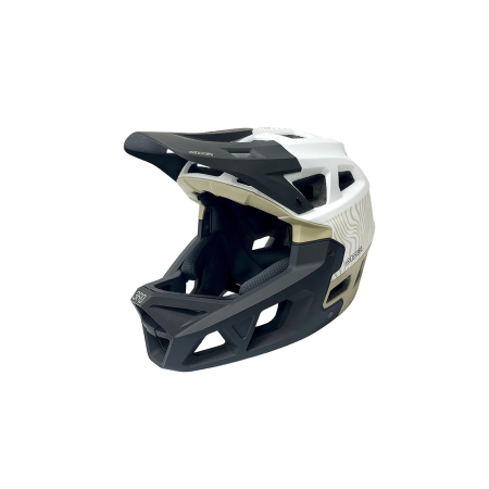 CASTI - Casca full-face Integra Sport white - Military Green L (59-61 cm)