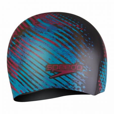 Casca inot reversibila adulti SPEEDO Moud Silicone negru/albastru [1]