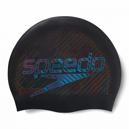 Casca inot reversibila adulti SPEEDO Moud Silicone negru/albastru [3]