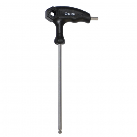 INBUSURI - Cheie FORCE hexagonala cu maner T 4 mm, cu capat rotund