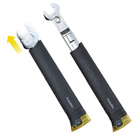 CHEI PEDALE - Cheie pedale TOPEAK Pedalbar Tt2539, cheie 15 si inbus 6-8, negru/galben