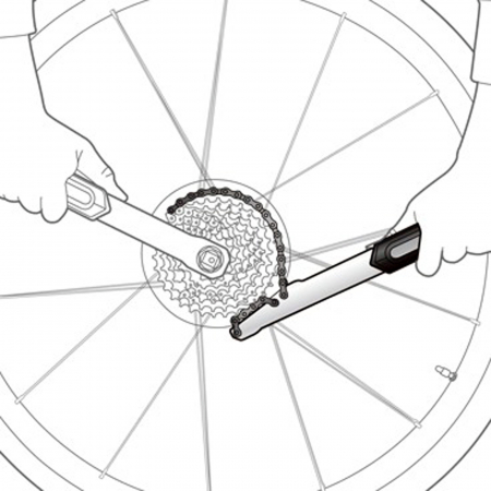 Cheie pinioane TOPEAK Whip TPS-SP21, negru/argintiu [1]