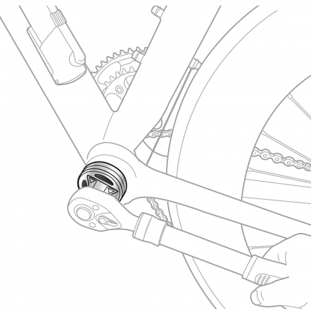 Cheie tubulara ax pedalier TOPEAK BB-Tool TPS-SP38-01 [1]