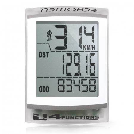 CICLOCOMPUTERE/CEASURI/GPS - Ciclocomputer ECHOWELL U4, gri