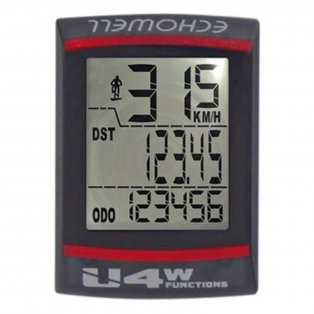 Ciclocomputer ECHOWELL U4, negru [2]