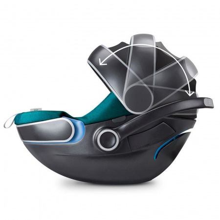 Cos auto 0-13 kg GB Idan Satin Black [5]