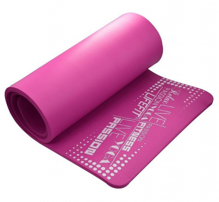 SALTELE/COVOARE/PAVAJE - Covoras yoga LIFEFIT Exclusive Plus 180x60x1.5 cm, bordo