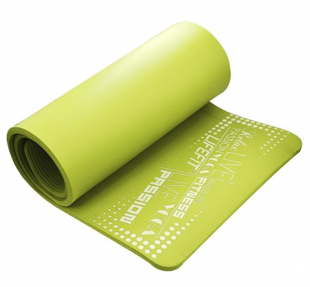 SALTELE/COVOARE/PAVAJE - Covoras yoga LIFEFIT Exclusive Plus 180x60x1.5 cm, verde