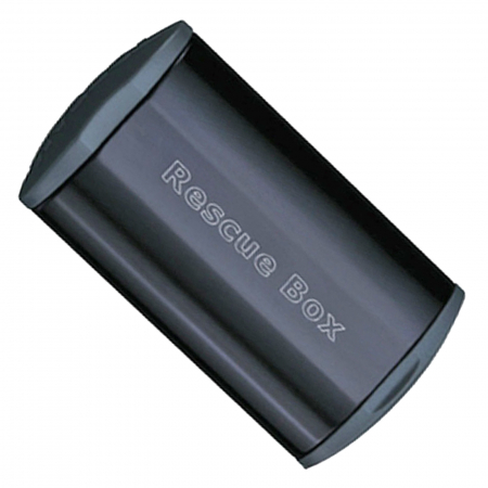 KIT REPARATIE CAMERA - Cutie petice autoadezive TOPEAK Rescue Box TRB01-DB, albastru