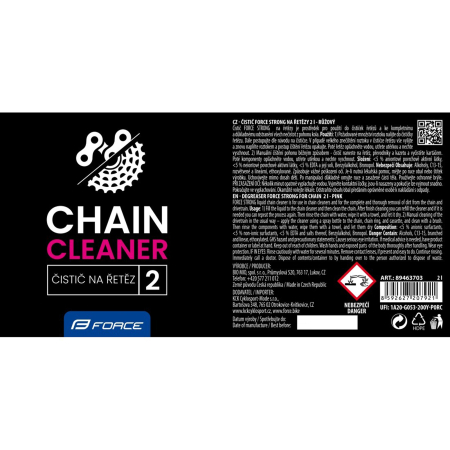 Degresant pentru lant FORCE Strong, bidon 2L [1]