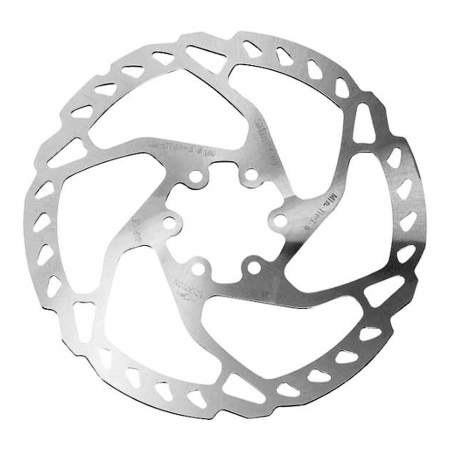 DISCURI FRANA - Disc frana SHIMANO SLX, 160 mm/6 suruburi, argintiu