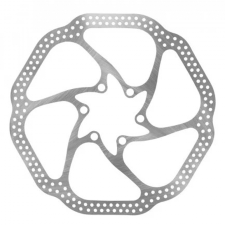 FRANE - Disc frana AVID Heat Shedd, 180 mm/ 6 suruburi, argintiu