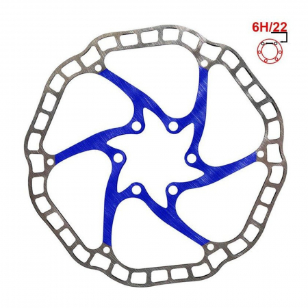DISCURI FRANA - Disc frana E.Wheel EWD001, 160 mm/6 suruburi