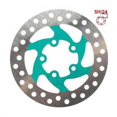 PIESE TROTINETE - Disc frana FIVESTARS eWheels, 120 mm/5 suruburi