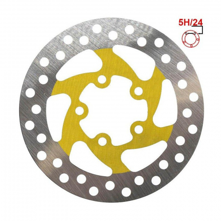 PIESE TROTINETE - Disc frana FIVESTARS eWheels, 120 mm/5 suruburi